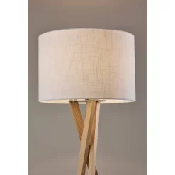 Brooklyn Floor Lamp Natural Wood - Adesso: ETL Listed, Cotton Linen Shade, 3-Way Switch 7 Brooklyn Floor Lamp Natural Wood - Adesso: ETL Listed, Cotton Linen Shade, 3-Way Switch -Lighting Discount Store GUEST 8cbb6bb0 d52e 4162 9915 288388d68296