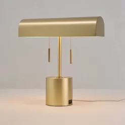 16" 2-Light Blake Table Lamp Matte Brass - Globe Electric 10 16" 2-Light Blake Table Lamp Matte Brass - Globe Electric -Lighting Discount Store GUEST 905d8f15 1a0f 4cd2 9af4 7b0ff9bdcb6f