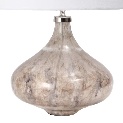 NuLOOM Homer 21" Glass Table Lamp 2 NuLOOM Homer 21" Glass Table Lamp - Image 2