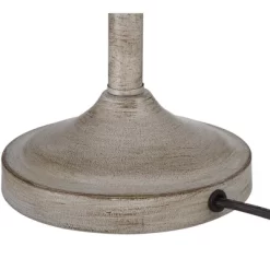 360 Lighting Lynn Country Cottage Buffet Table Lamps 26 3/4" High Set Of 2 Beige Wood White Drum Shade For Bedroom Living Room Bedside Nightstand Kids -Lighting Discount Store GUEST 92a63df8 54ac 49d2 b942 fe719acc395a