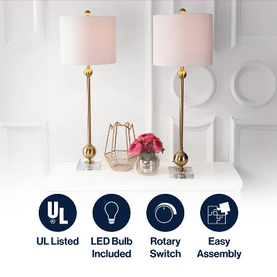 JONATHAN Y Hollis Metal LED Table Lamp 3 JONATHAN Y Hollis Metal LED Table Lamp - Image 3