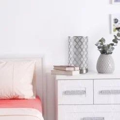 Hastings Home Uplight Table Lamp With Steel Quatrefoil Cutout Pattern, Fabric Overwrap, And LED Light Bulb 9 Hastings Home Uplight Table Lamp With Steel Quatrefoil Cutout Pattern, Fabric Overwrap, And LED Light Bulb -Lighting Discount Store GUEST 9f5eb5a9 1c5d 4144 9e6b bc4bed30b05c