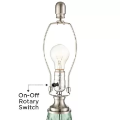 360 Lighting Julia 26 3/8" Tall Modern Coastal Table Lamps Set Of 2 Seafoam Green Glass Living Room Bedroom Bedside Nightstand House Off-White Shade 10 360 Lighting Julia 26 3/8" Tall Modern Coastal Table Lamps Set Of 2 Seafoam Green Glass Living Room Bedroom Bedside Nightstand House Off-White Shade -Lighting Discount Store GUEST a6be20f6 c3b1 45ac a643 ffbda47c5dc4