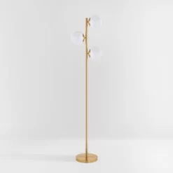 Devlyn 3 Light 62" Floor Lamp - FLL4104 - Gold - Safavieh -Lighting Discount Store GUEST a780cc8a e2f2 4b2b 8ec9 c290c14ce9ee