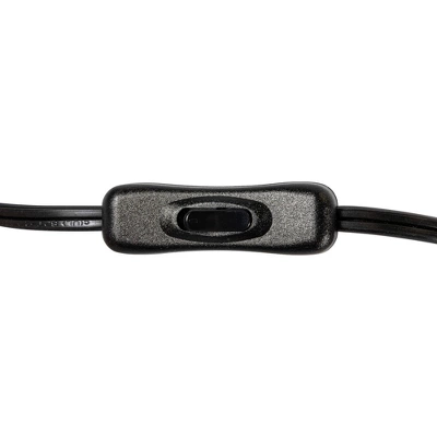 Northlight Floral Laser-Cut Table Iron Lamp With Wooden Base - 10.75" - Black 5 Northlight Floral Laser-Cut Table Iron Lamp With Wooden Base - 10.75" - Black - Image 5