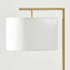 Brightech Montage Modern (Includes LED Light Bulb) Arc Floor Lamp Antique Brass, 800 Lumens, 3000K, UL Listed, Alexa-Compatible -Lighting Discount Store GUEST a9b15e7e bc6b 41b9 9d9f 27e4c262a377