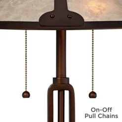 Franklin Iron Works Samuel Industrial Desk Lamp 20" High Rubbed Bronze With USB Charging Port Natural Mica Shade For Bedroom Living Room Bedside Desk 12 Franklin Iron Works Samuel Industrial Desk Lamp 20" High Rubbed Bronze With USB Charging Port Natural Mica Shade For Bedroom Living Room Bedside Desk -Lighting Discount Store GUEST ab629bb9 af69 4967 9eff c64bd284bd4a