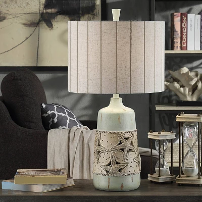 Stay Bridge 3-Way Coastal Cast Table Lamp - StyleCraft 4 Stay Bridge 3-Way Coastal Cast Table Lamp - StyleCraft - Image 4