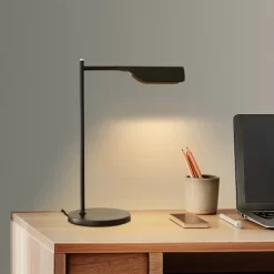 Brightech Leaf Modern Dimmable (Includes LED Light Bulb) Wireless Charging Swing Arm Arc Desk Table Lamp Matte Black -Lighting Discount Store GUEST b1655a11 8719 4e3e 9405 6c94cd2c0096