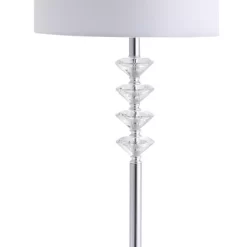 JONATHAN Y Mia Crystal/Metal LED Floor Lamp -Lighting Discount Store GUEST b262bc1b 1911 4e9d 816c 4b6c2d03101c