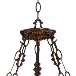 Robert Louis Tiffany Bronze Pendant Chandelier 22" Wide Rustic Floral Garden Stained Glass 3-Light Fixture For Dining Room House Foyer Kitchen Island 11 Robert Louis Tiffany Bronze Pendant Chandelier 22" Wide Rustic Floral Garden Stained Glass 3-Light Fixture For Dining Room House Foyer Kitchen Island -Lighting Discount Store GUEST b3f42db0 e79c 4aa9 922f a89d7d0c211e