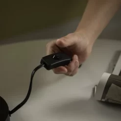 Vintiquewise Creative Paper Rope Lamp With Plug In Cord On/Off Switch For Bedroom, Living, Playroom And Entryway, Natural -Lighting Discount Store GUEST b40c87d3 2d3a 4fed 9580 06fdcf693e68