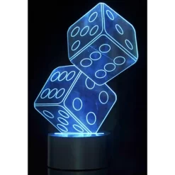 AZ Import 3D Dice Lighting Laser Cut Precision LED Lights -Lighting Discount Store GUEST b4a4e43c 5cf9 4988 b430 c379e33af7db