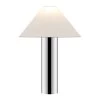 Cheri Table Lamp - 20.5 Inch Height - TBL4617 - Chrome/White - Safavieh