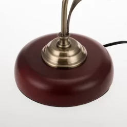 DORESshop 7.9 In. 1-Light Vintage Table Lamp With Petal Glass Shade E26 Base Bulb Not Included -Lighting Discount Store GUEST ba8dd773 afa5 4ca0 a176 f76e3d94bc31