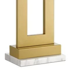 360 Lighting Marshall Modern Table Lamp With White Marble Riser 30" Tall Champagne Gold Oatmeal Shade For Bedroom Living Room Bedside Nightstand House 8 360 Lighting Marshall Modern Table Lamp With White Marble Riser 30" Tall Champagne Gold Oatmeal Shade For Bedroom Living Room Bedside Nightstand House -Lighting Discount Store GUEST be9fc1a1 309c 4af1 8b7b a3e4ac7f1a8b