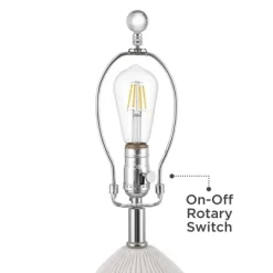 360 Lighting Lara 23" High Small Modern Coastal Accent Table Lamp Sand White Finish Single Oatmeal Shade Living Room Bedroom Bedside Nightstand House -Lighting Discount Store GUEST c29a82f0 fe06 498a be22 e8db1efcbfe5