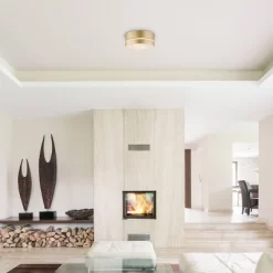 Globe Electric Aurora 2-Light Soft Gold Flush Mount Ceiling Light With Inner Frosted Shade - Novogratz X Globe 8 Globe Electric Aurora 2-Light Soft Gold Flush Mount Ceiling Light With Inner Frosted Shade - Novogratz X Globe -Lighting Discount Store GUEST c56af122 087d 4310 a21c 0d45c5f1f0d7