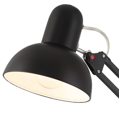 360 Lighting Wyatt 25" High Modern Desk Lamp USB Port Architect Adjustable Height Black Finish Metal Single Home Office Living Room Charging Bedroom 5 360 Lighting Wyatt 25" High Modern Desk Lamp USB Port Architect Adjustable Height Black Finish Metal Single Home Office Living Room Charging Bedroom - Image 5