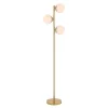 Devlyn 3 Light 62" Floor Lamp - FLL4104 - Gold - Safavieh