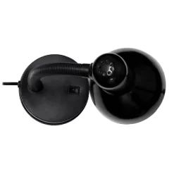 14.25" Traditional Fundamental Metal Desk Task Lamp And Bowl Shaped Shade With Flexi Gooseneck Black - Creekwood Home -Lighting Discount Store GUEST ce9ca86c bdc3 40d1 b3f8 246c7a937544