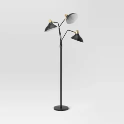 3-Head Floor Lamp Black - Threshold™ -Lighting Discount Store GUEST d021391c d6a0 4691 8c04 2edeeeaa33be
