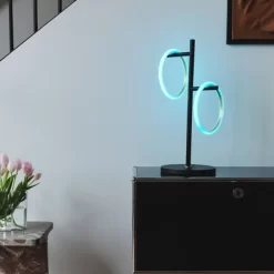 Brightech Saturn RGB Modern Dimmable Removable Ring Light (Includes LED Light Bulb) Tree Desk Table Lamp Matte Black 20 Brightech Saturn RGB Modern Dimmable Removable Ring Light (Includes LED Light Bulb) Tree Desk Table Lamp Matte Black -Lighting Discount Store GUEST d1bc1dc9 7464 43cc adbc 7cc402feb8d7