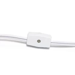 14.17" Traditional Ceramic Texture Thumbprint Tear Drop Table Desk Lamp With Tapered White Shade Pink - Creekwood Home