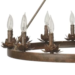 Ring Chandelier Brown - Splendor Home