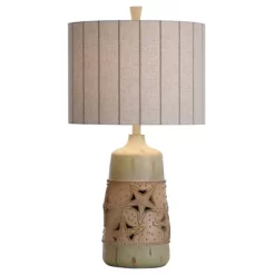 Stay Bridge 3-Way Coastal Cast Table Lamp - StyleCraft
