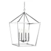 16" Metal Pagoda Lantern Pendant (Includes LED Light Bulb) - JONATHAN Y