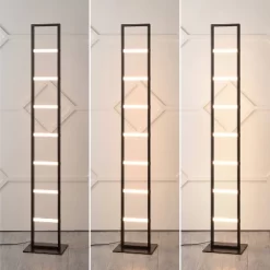 59.3" JONATHAN Y Ivan Minimalist Modern Iron Ladder Dimmable Integrated LED Floor Lamp: ETL Listed, 3000K -Lighting Discount Store GUEST e91301c6 7301 4f6c 8ae3 fdbe61d4d5e6