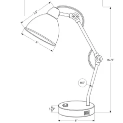 Industrial Task Lamp With USB Port And Adjustable Arm, Nightstand Or Desk Light With Rocker Switch For Home Office Or Study–The Pop Home 8 Industrial Task Lamp With USB Port And Adjustable Arm, Nightstand Or Desk Light With Rocker Switch For Home Office Or Study–The Pop Home -Lighting Discount Store GUEST ed7c21dd f608 4932 aef8 255392f043ca