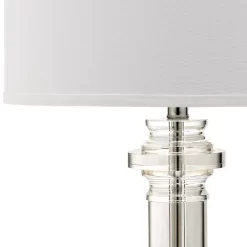 30" Nina Crystal Column Lamp Clear (Includes CFL Light Bulb) - Safavieh 7 30" Nina Crystal Column Lamp Clear (Includes CFL Light Bulb) - Safavieh -Lighting Discount Store GUEST ef46f71c 140d 44f1 b4d1 52aba661ac61
