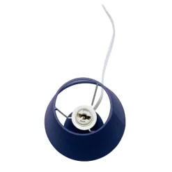 9.45" 2pk Petite Ceramic Oblong Bedside Table Desk Lamps With Matching Tapered Drum Shade Blue - Creekwood Home -Lighting Discount Store GUEST f0bb25ea e3bf 4df9 9d8b 30960d9a2049