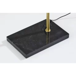 Adesso Cullen Arc Lamp (Includes LED Light Bulb) With Smart Switch Antique Brass: Marble Base, Frosted Diffuser, ETL Listed, Touch Sensor 7 Adesso Cullen Arc Lamp (Includes LED Light Bulb) With Smart Switch Antique Brass: Marble Base, Frosted Diffuser, ETL Listed, Touch Sensor -Lighting Discount Store GUEST f8d498d6 b63f 4235 81f2 70bbe3f6025b