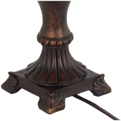 Regency Hill Xavier Traditional Accent Table Lamp 21" High Warm Bronze Urn Footed Base Natural Tone Bell Shade For Bedroom Living Room Bedside Office 13 Regency Hill Xavier Traditional Accent Table Lamp 21" High Warm Bronze Urn Footed Base Natural Tone Bell Shade For Bedroom Living Room Bedside Office -Lighting Discount Store GUEST fb6b9f6b 80fa 44b7 864a 3aeaa3794302