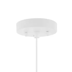 17.5" 1-Light Leo Farmhouse Coastal Rattan LED Pendant Brown - JONATHAN Y -Lighting Discount Store GUEST fc870c98 d468 48b6 982f a7a5d8262c99